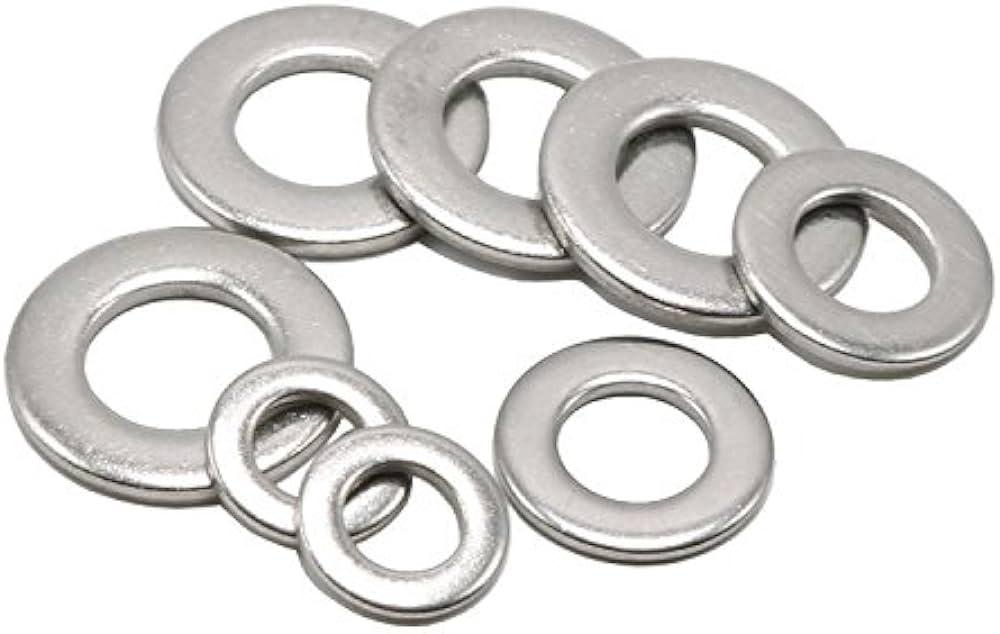 Stainless Steel Plain (Flat) Washers