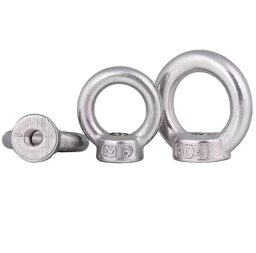 Stainless Steel Lifting Eye Nuts - Metrics