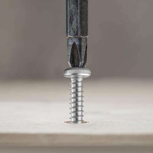 No.8 (4.2mm) x 9.5mm Phillips Pan Head Self Tapping Screw (DIN 7981) - Stainless Steel 304