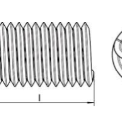 M24 x 1D Wire Threaded Inserts (HeliCoil) (DIN 8140) - Stainless Steel 304