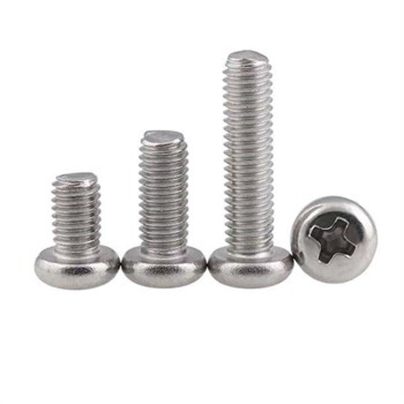 Stainless Steel Phillips Pan Head Machine Screws- Metric