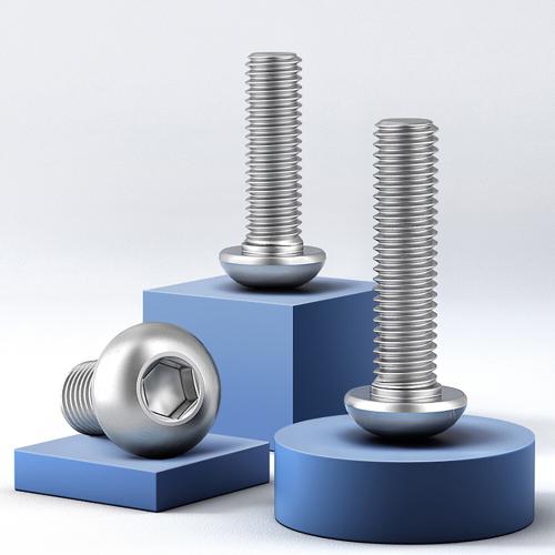 M5 x 20mm Button Head Screw (BHCS) (IS0 7380) - Stainless Steel 304 (A2-70)