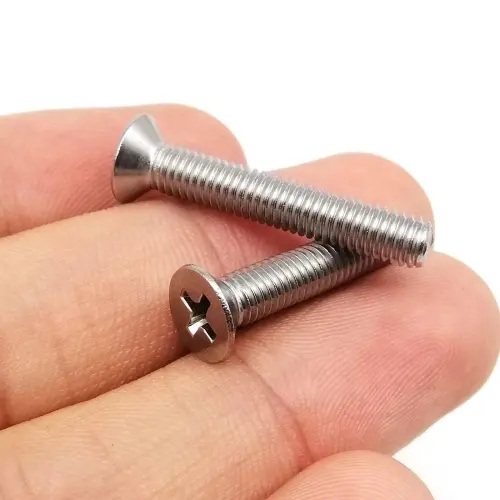 M3 x 4mm CSK Phillips Countersunk Machine Screws (DIN 965) - Stainless Steel 304