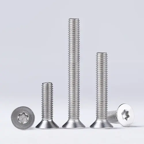 M5 x 25mm CSK Torx Countersunk Screws  (ISO 14581) - Stainless Steel – 304