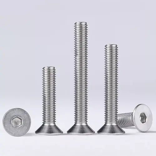 M2.5 x 20mm  Allen Csk (DIN 7991) - Stainless Steel 304 (A2-70)
