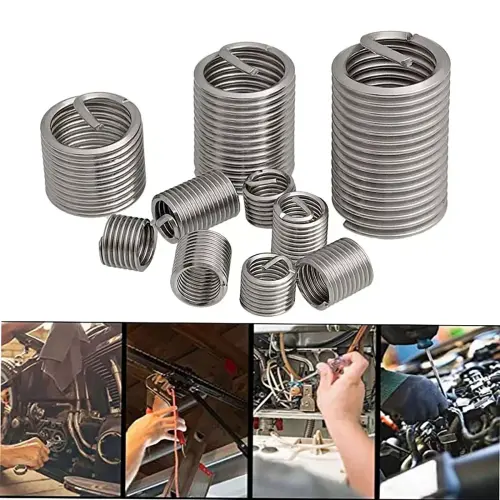 M24 x 1D Wire Threaded Inserts (HeliCoil) (DIN 8140) - Stainless Steel 304