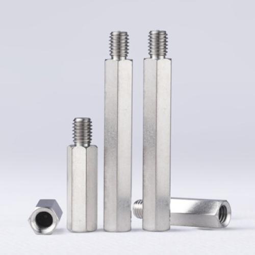 M3 x 10mm Male to Female Hex Spacer (Standoff) (3F3321) - Brass - Nickel Plated