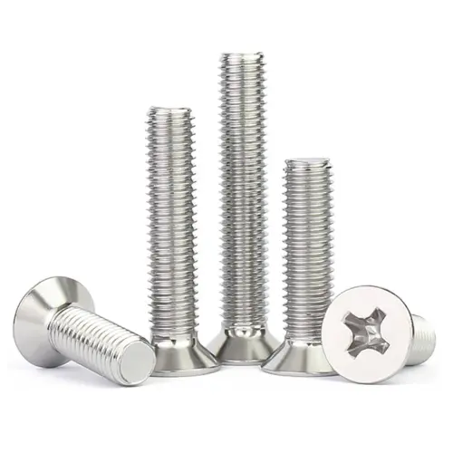 M6 x 20mm CSK Phillips Countersunk Machine Screws (DIN 965) - Stainless Steel 304