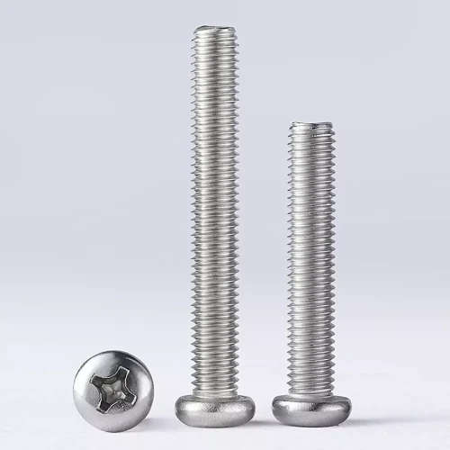 M5 x 40mm Phillips Pan Head Machine Screws (DIN 7985) - Stainless Steel 304 (A2-70)