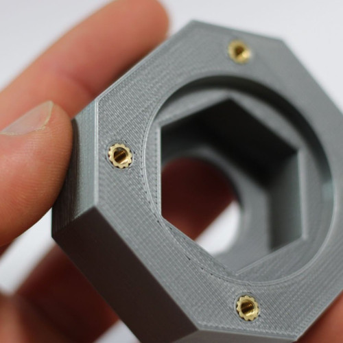 M6 x 10mm Brass Threaded Inserts - BRASS- CuZn37Pb3