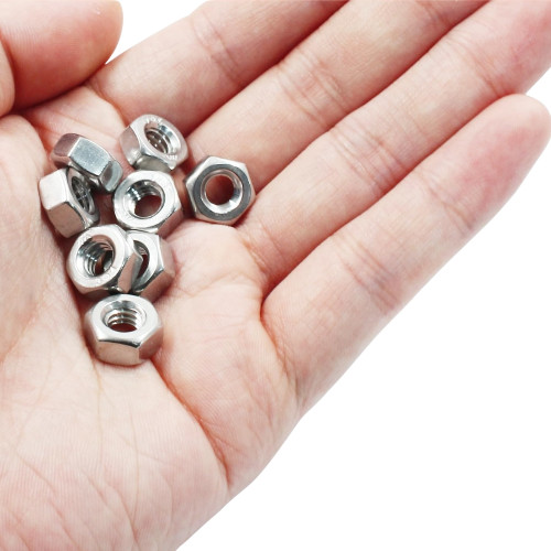 M12 Hex Nut (DIN 934) - Stainless Steel 316 (A4-70 - A4-80)